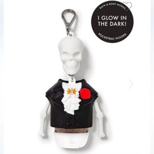 Bath & Body Works Dapper Skeleton PocketBac Holder NWT